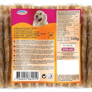 Zolux Avanti - Bâtonnets torsadés 7/8 mm Quantité 100