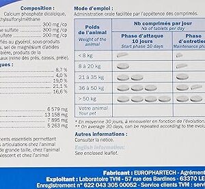Alternative view of Locox boite de 30 comprimés Fonctionnement des articulations chien et chat