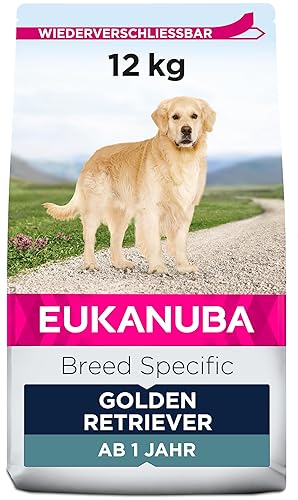 Eukanuba Chien Nourriture sèche Golden Retriever Poulet 12kg