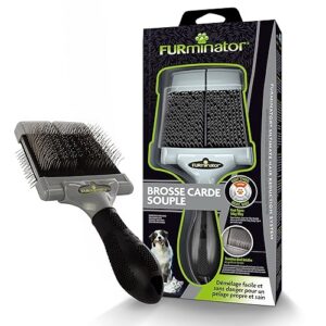 FURMINATOR Brosse Carde Large Souplepour Chien&Chat