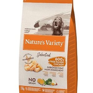 Nature's Variety Selected - Croquettes pour Chiens Adultes de Moyenne et Grande Race - Sans