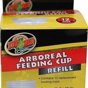 Zoo Med Arboreal Feeding Cup Refill 12 Count