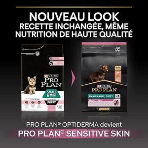 Alternative view of PRO PLAN Small & Mini Puppy Sensitive Skin avec OPTIDERMA Riche en Saumon - Croquettes pour Chiots