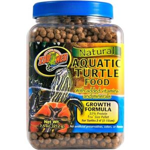 Zoo Med Nourriture pour Tortues Aquatiques, Formule de Croissance, 212 g