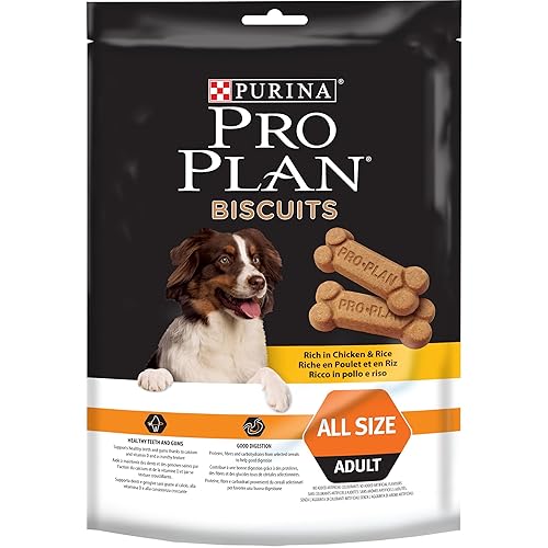PURINA PRO PLAN | Biscuits Friandises | Chien Adulte | Riche en Poulet | Sac de 400g