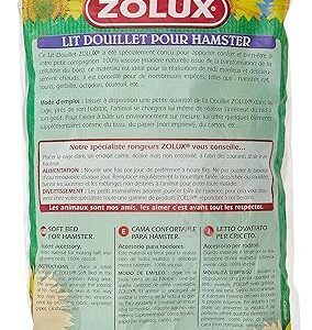 Alternative view of Lit douillet blanc sachet de 25 g pour hamsters, gerbilles, souris, rats, écureuils