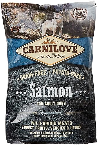 Carnilove Saumon Croquettes pour Chien sans Céréales/Pommes de Terre 1.5kg