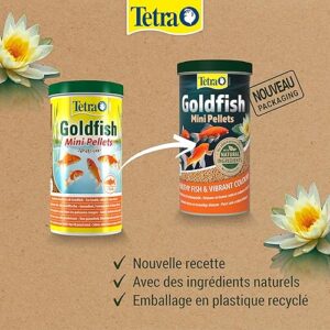 Alternative view of Tetra Pond Goldfish Mini Pellet Food, Complete Fish Food for All Goldfish, 1 Litre