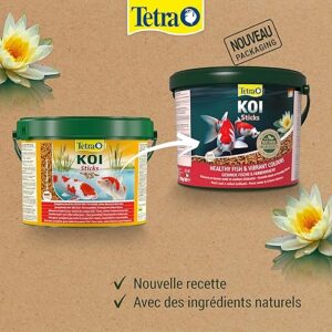 Alternative view of Tetra Pond Koï - Aliment Complet Premium pour Carpes Koï de Bassin – Activateur Naturel de Couleurs