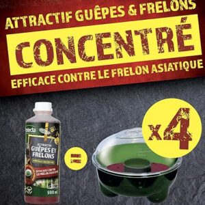 Alternative view of Protecta® - Liquide Attractif Guêpes & Frelons 500 ml - Attire Frelons Asiatiques & Européens -