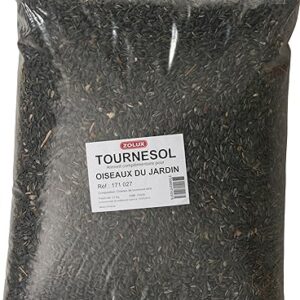 Zolux Graines de Tournesol Sac de 12 kg pour Oiseaux de la Nature/ZOLUX